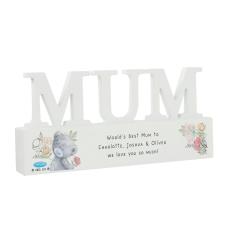 Personalised Me to You Wooden Mum Ornament Image Preview
